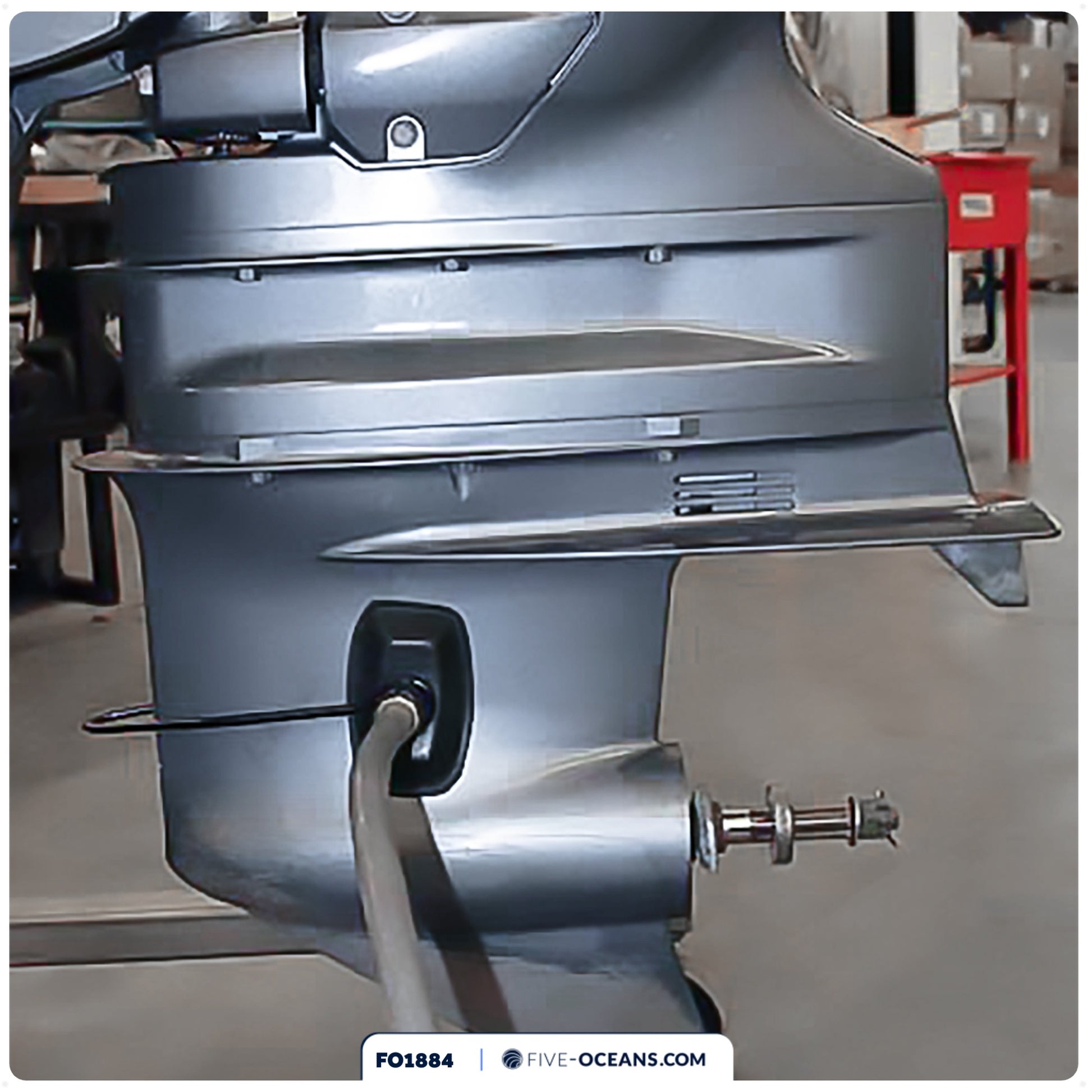 Outboard Motor Flusher, Rectangular Muffs - FO1884 - Five Oceans