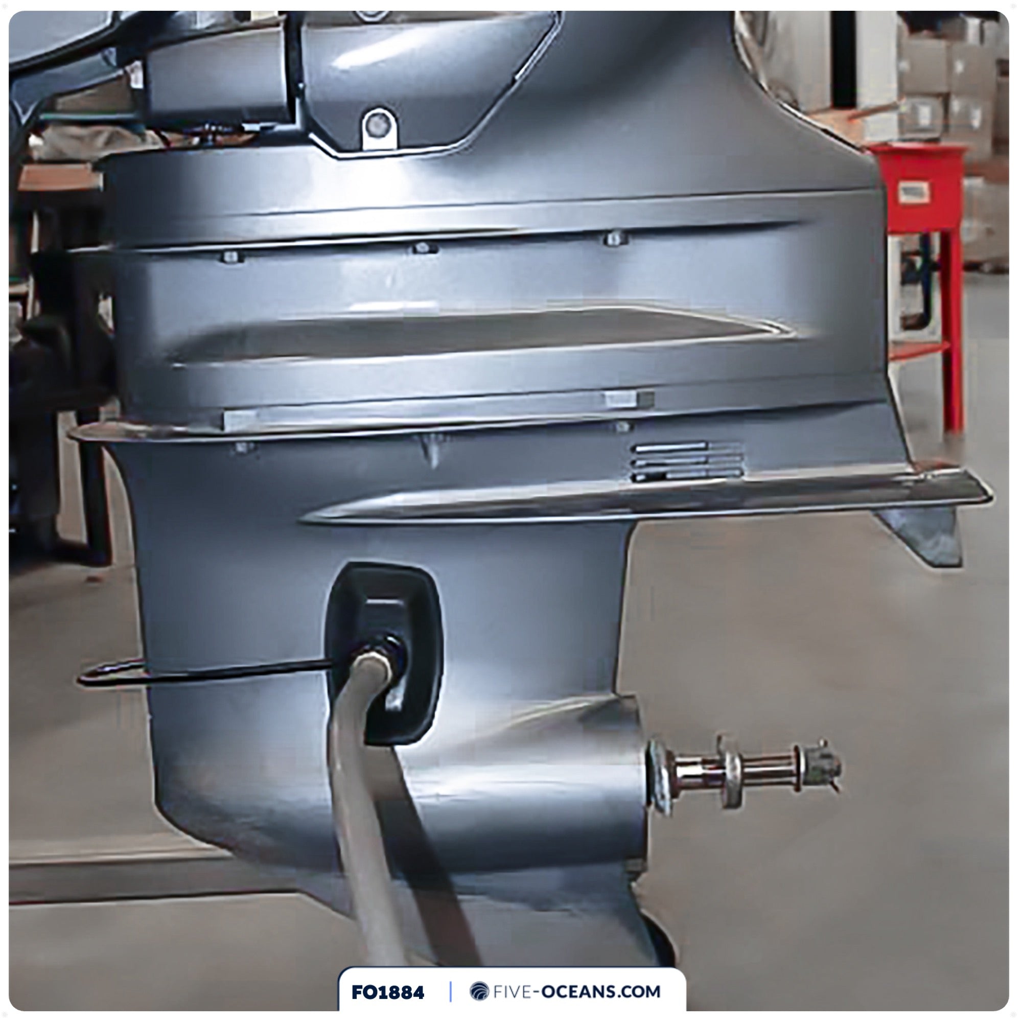 Outboard Motor Flusher, Rectangular Muffs - FO1884 - Five Oceans