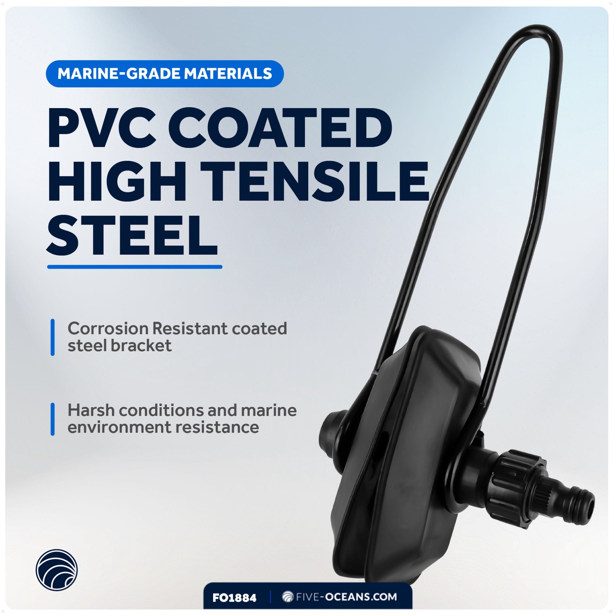 Outboard Motor Flusher, Rectangular Muffs - FO1884 - Five Oceans