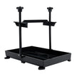 Group 24 Battery Tray with Hold-Down Clamp, Black, 11"x7" - FO-2359 - Five Oceans