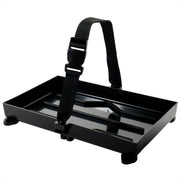 Group 24 Battery Tray with Hold-Down Strap, Black, 11" x 7" - FO-2360