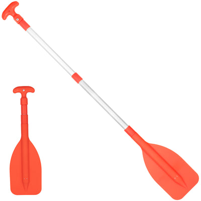 Floating Emergency Telescoping Paddle 21"-42", T-Grip, Orange