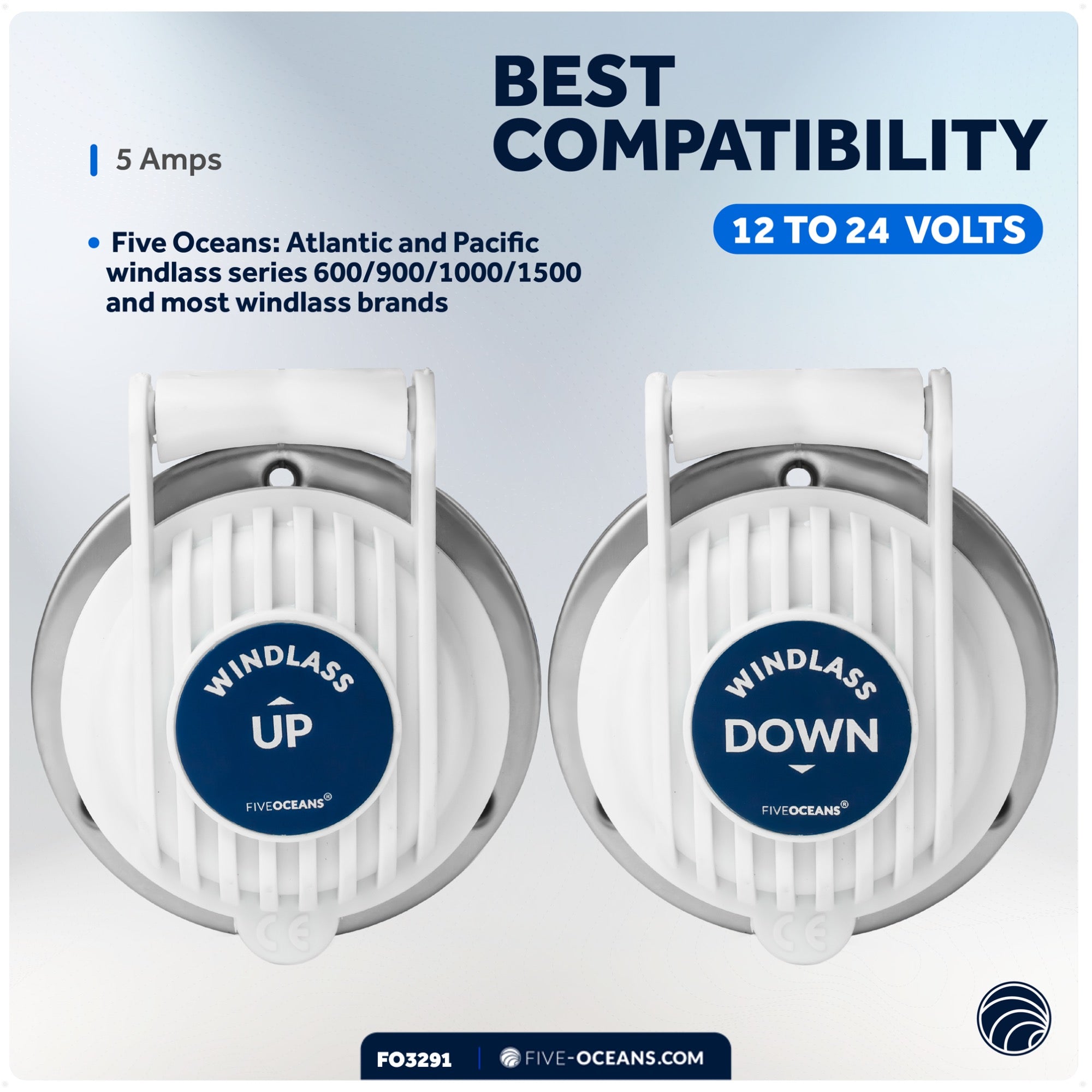 Windlass Deck Foot Switch, Up/Down Single Direction Switches - FO3291 - Five Oceans