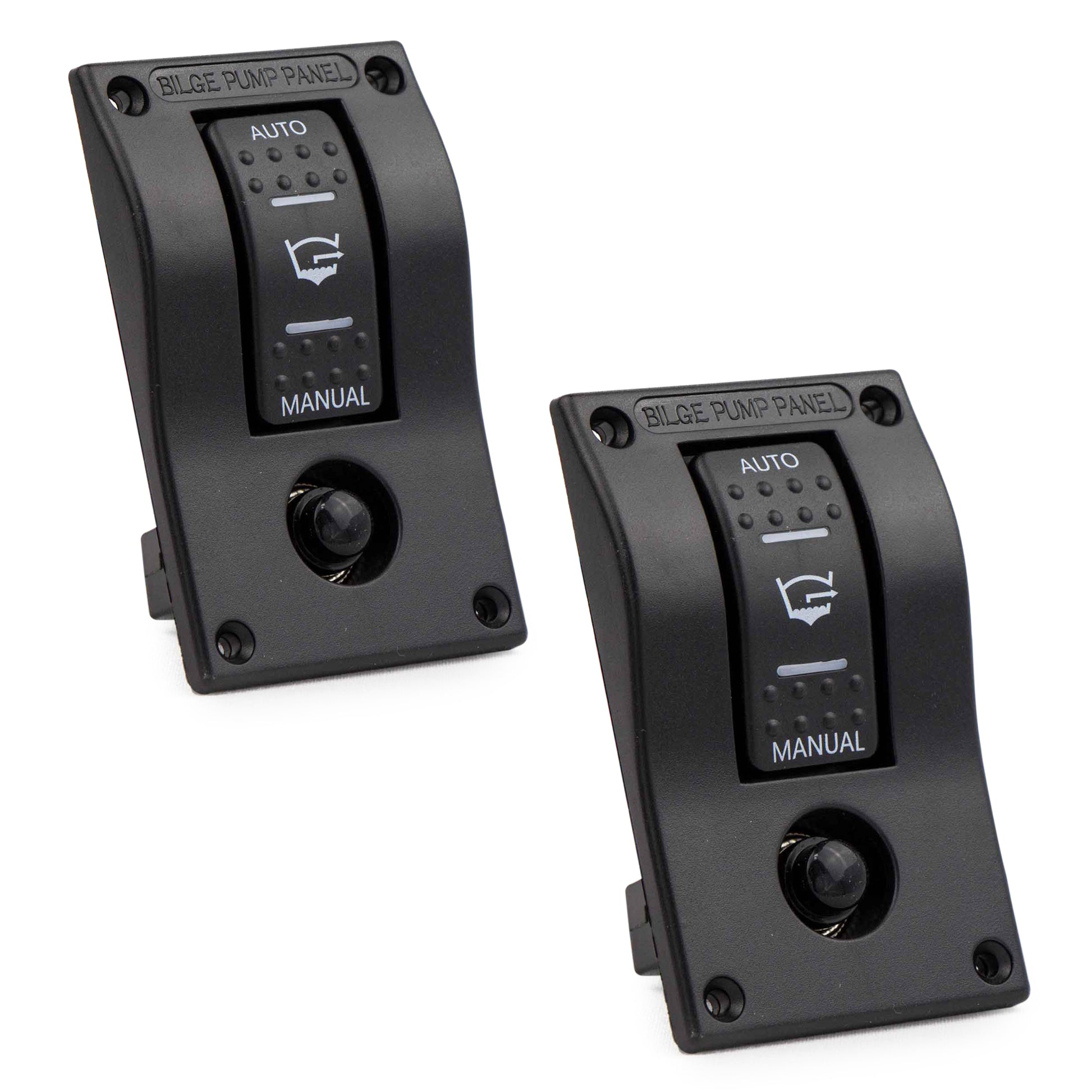 Bilge Pump Switch 3-Way Rocker 12-Volts, 2-Pack - FO3851-M2 - Five Oceans