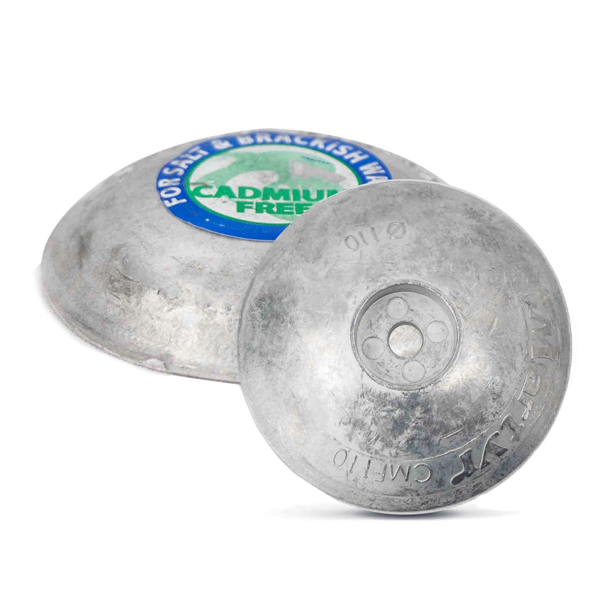 Alloy Rudder/Trim Tab Disc Anode, Aluminum , 4-3/8", 2-pack - FO4172-M2 - Five Oceans