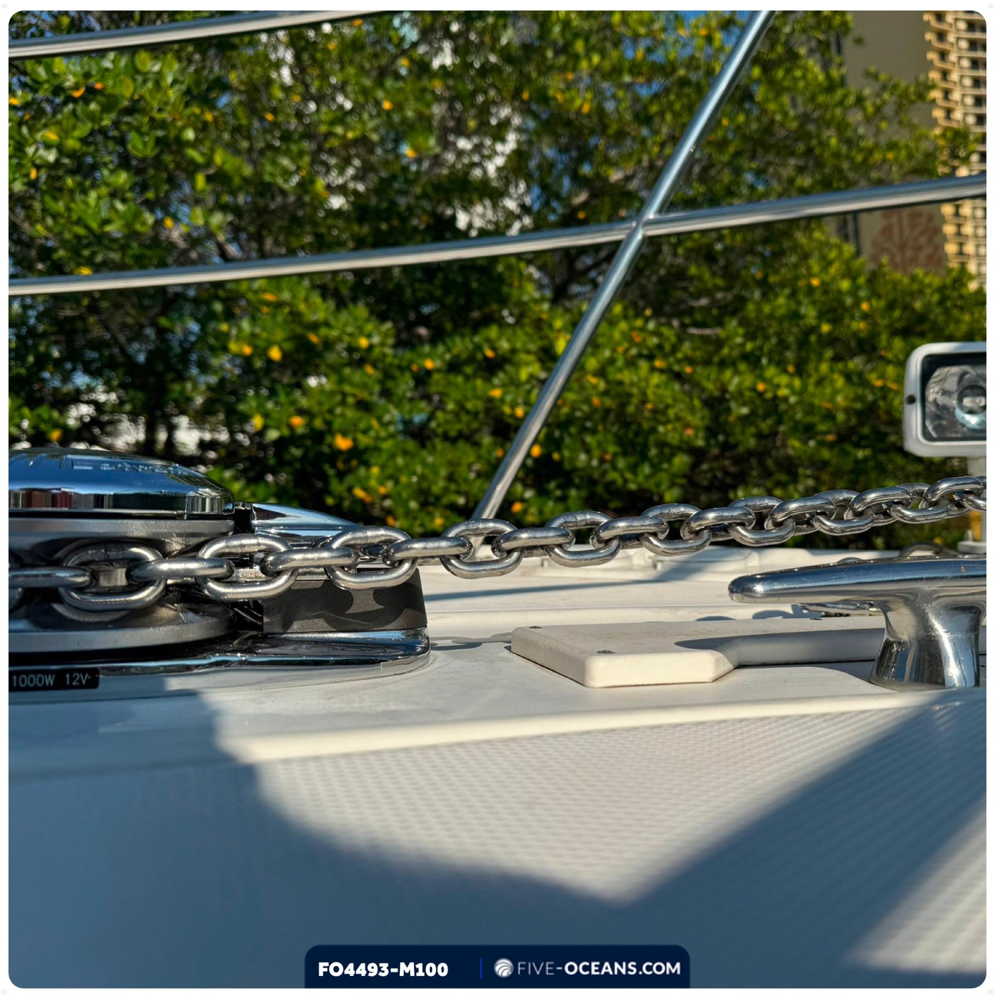 5/16" x 100'  Windlass Boat Anchor Chain HT G4 Stainless Steel - FO4493-M100 - Five Oceans