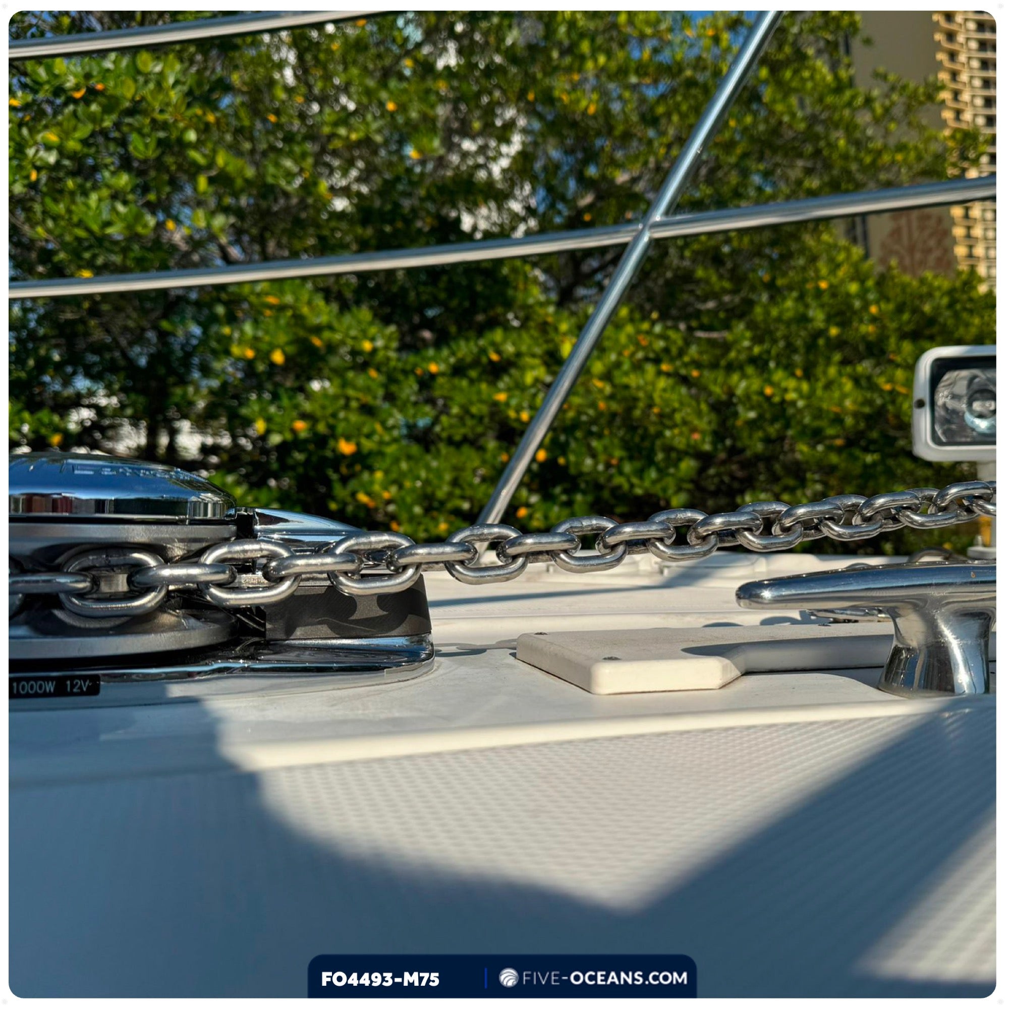 5/16" x 75'  Windlass Boat Anchor Chain HT G4 Stainless Steel - FO4493-M75 - Five Oceans