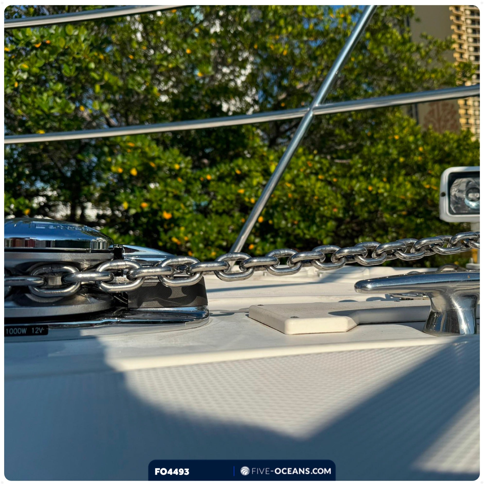 5/16" Windlass Boat Anchor Chain HT G4 Stainless Steel - FO4493 - Five Oceans