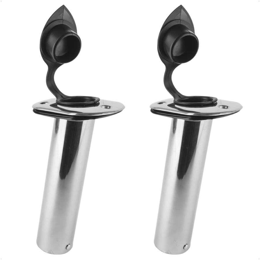 15-Degree Rod Holder, Flush Mount, Stainless Steel, 2-Pack – FO4496-M2 - Five Oceans