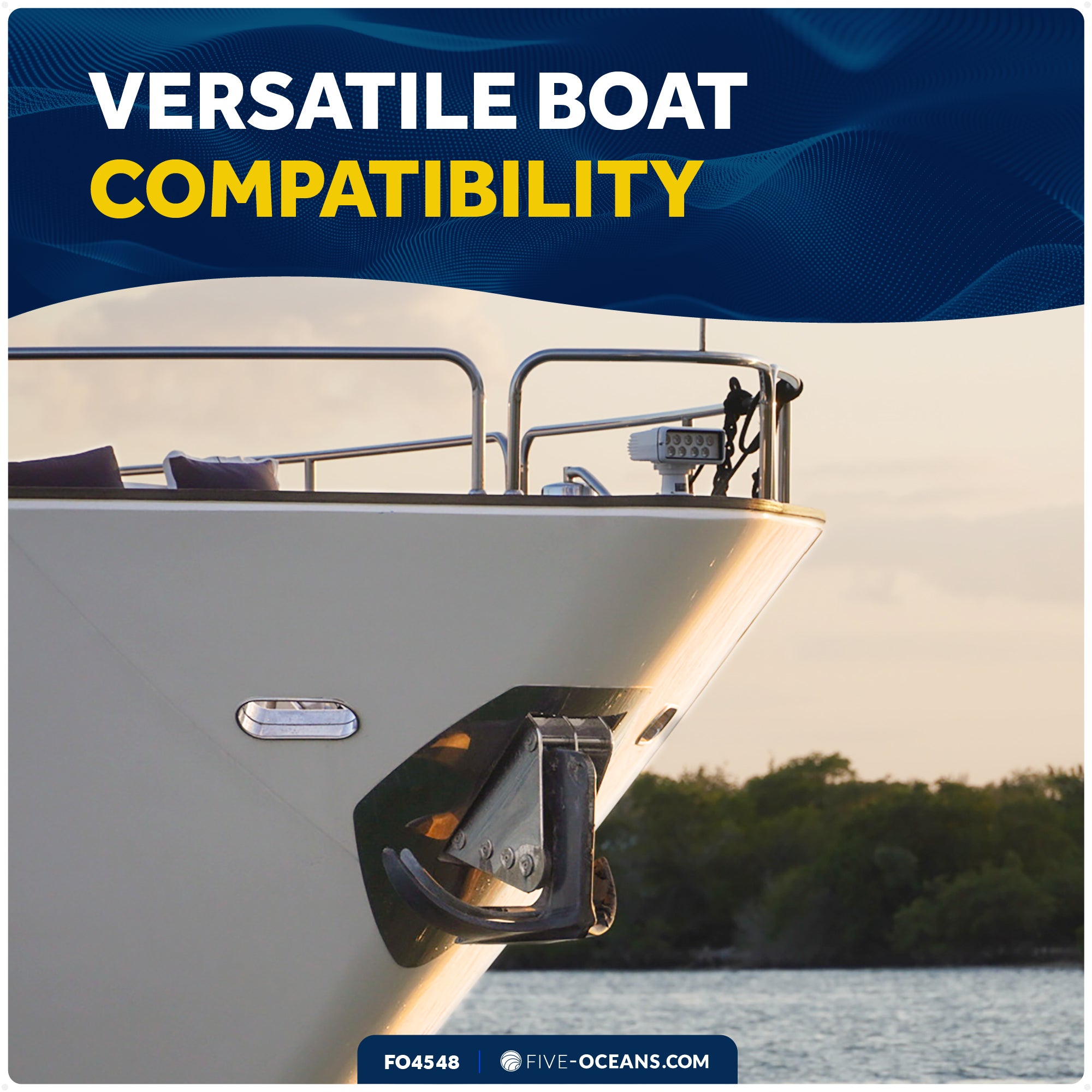 Bruce Style Claw Anchor, 11 Lb, Stainless Steel - FO4548 - Five Oceans