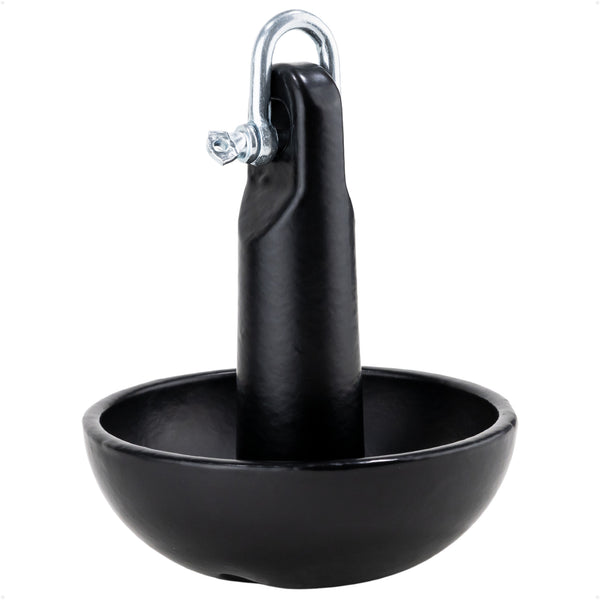 5 Lb. Mushroom Anchor, Black, Vinyl Coated