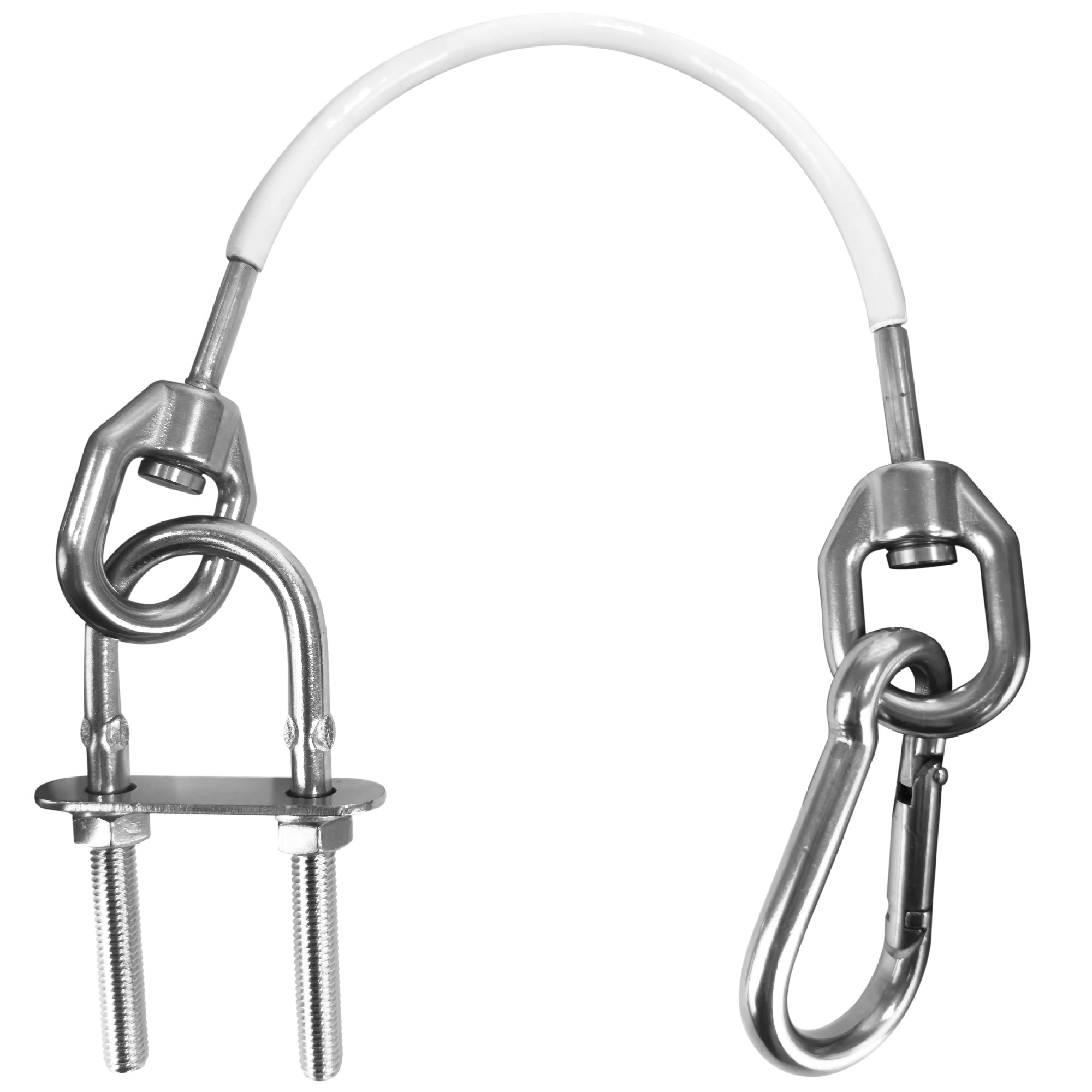 Anchor Safety Strap, Snap Hook Carabiner and 5/16" U-Bolt - FO4560 - Five Oceans
