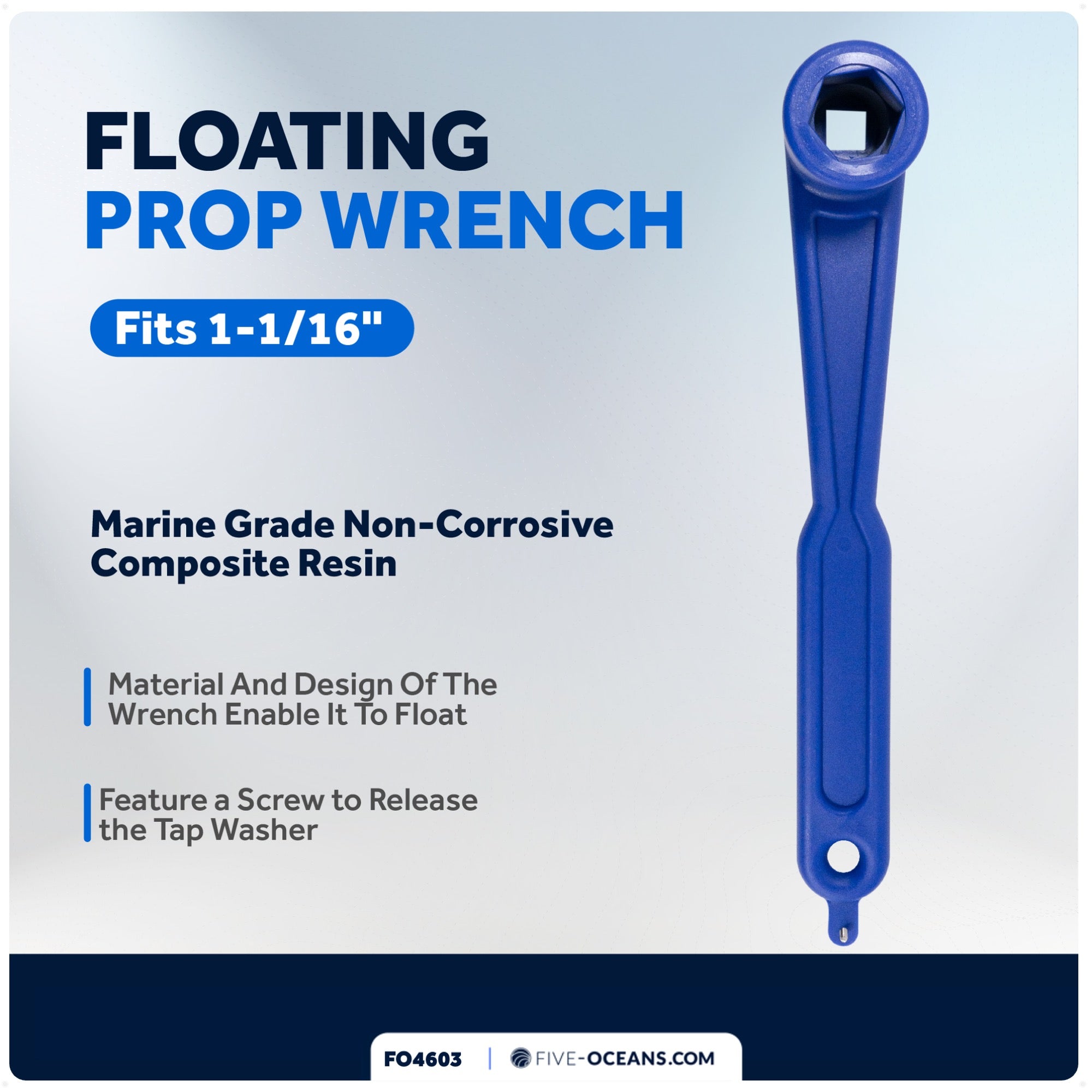 Floating Prop Wrench - FO4603 - Five Oceans