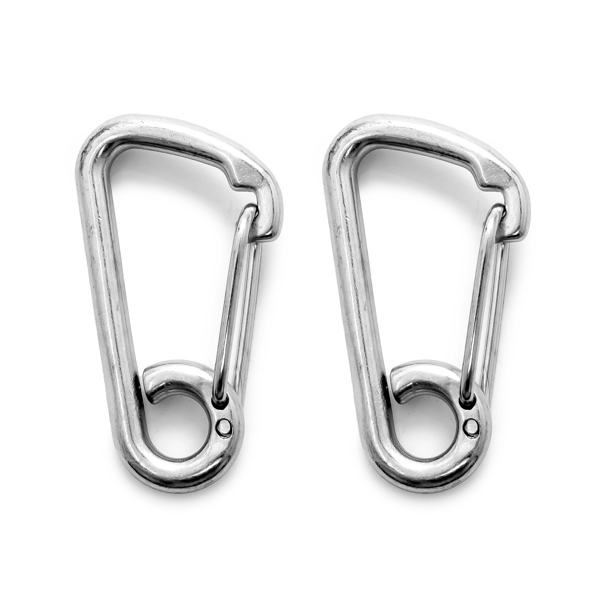 Asymmetric Snap Hook, Stainless Steel, 4" 2-Pack - FO466-M2