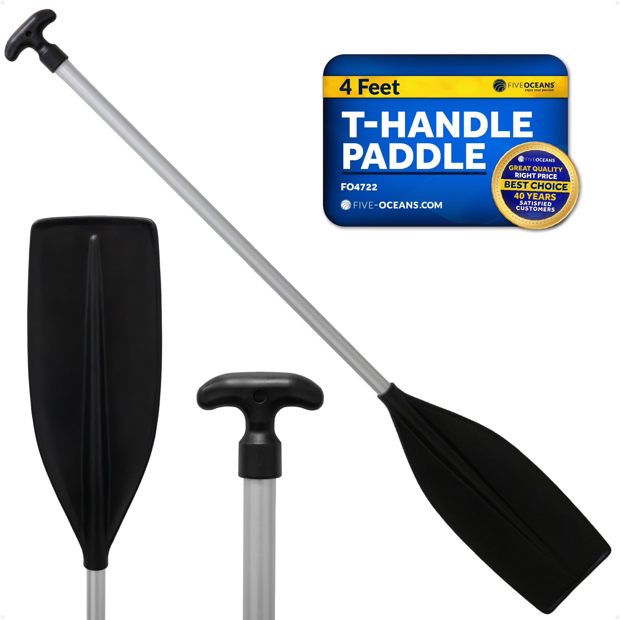 Canoe Paddle, 4Ft - T-Handle - FO4722