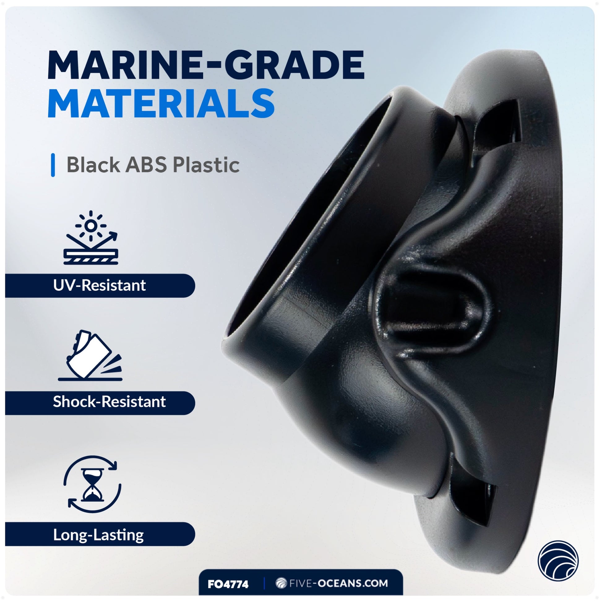 Outboard Adjustable Rigging Hose Flange for 2" (50mm) Rigging Hose - FO4774 - Five Oceans