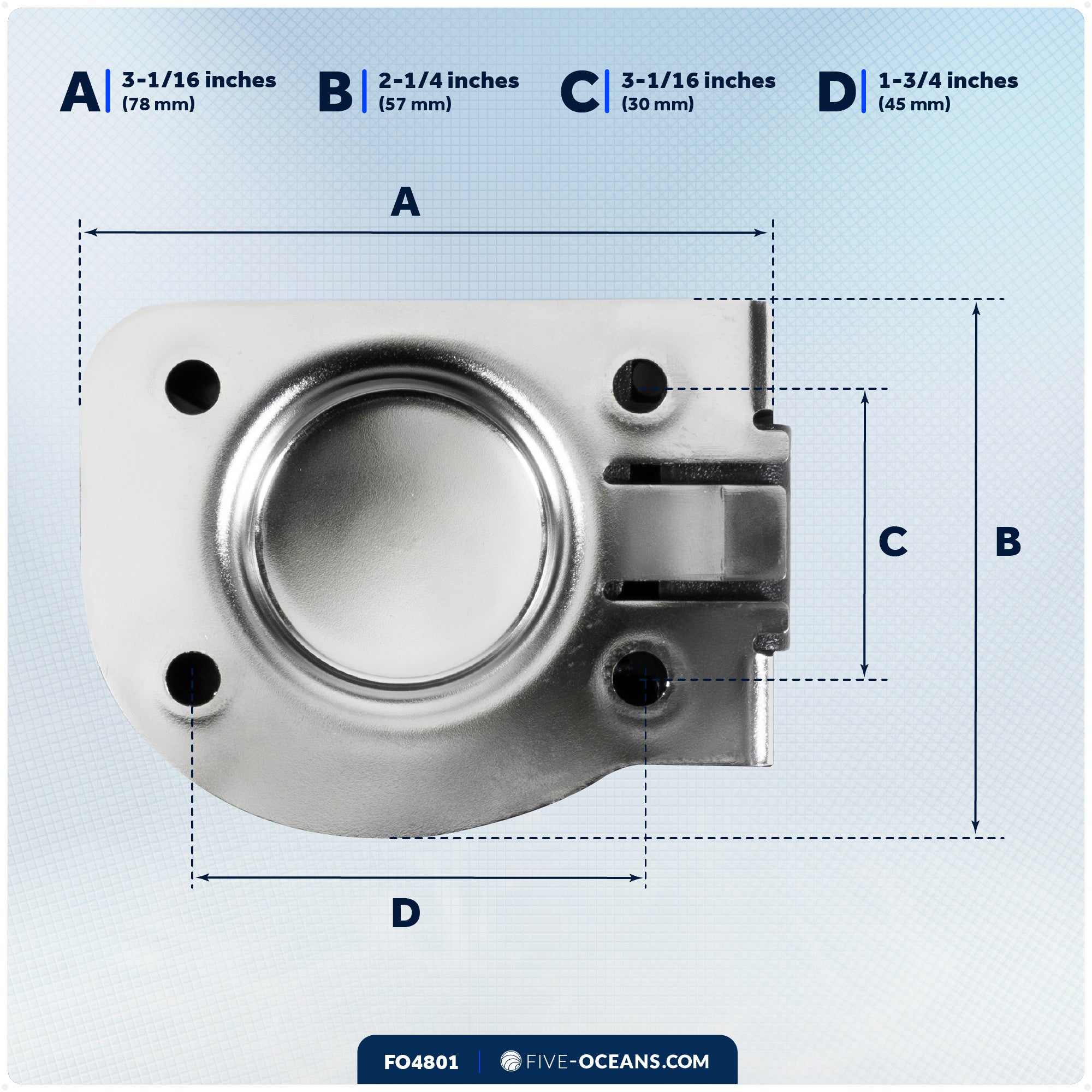 Folding Push Pole Holder - 2-Pack - FO4801