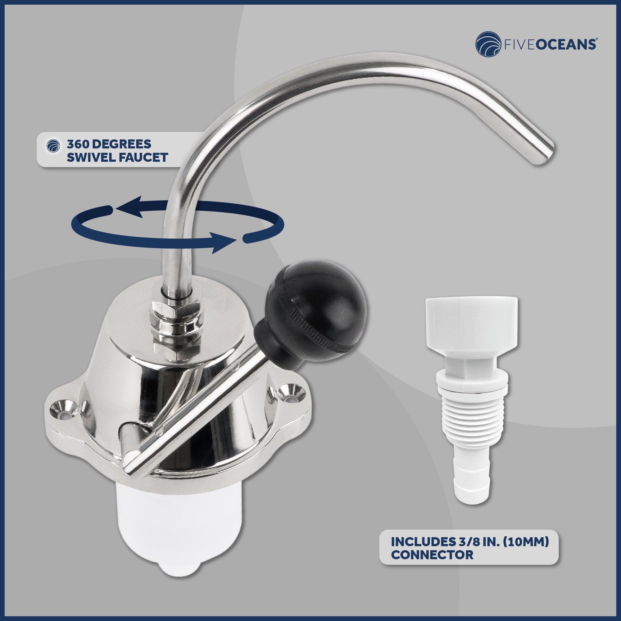 TMC Galley Hand Pump, 60 GPH/228LPH - FO742 - Five Oceans
