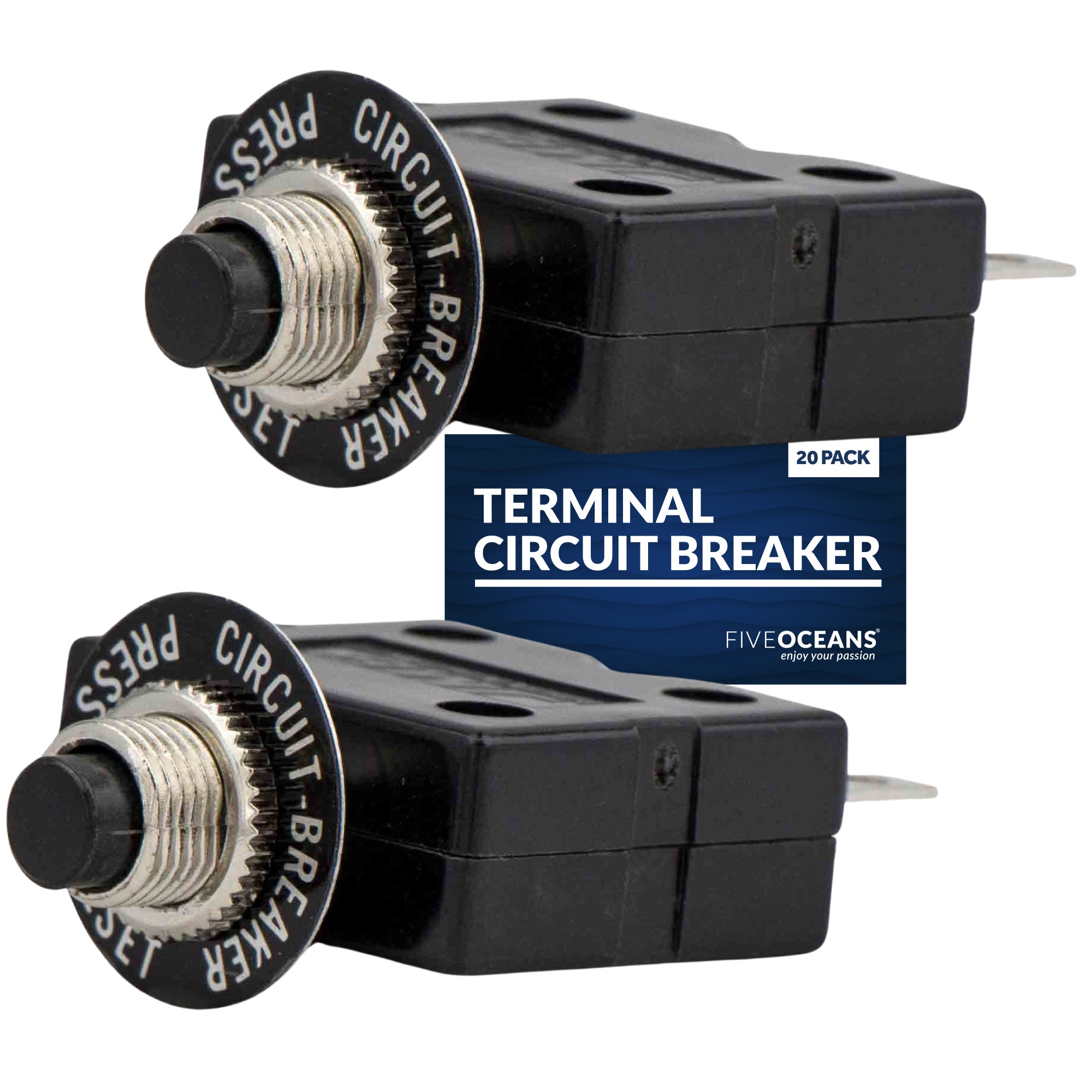 Terminal Circuit Breaker, 20 Amp 2-Pack - FO1433-M2