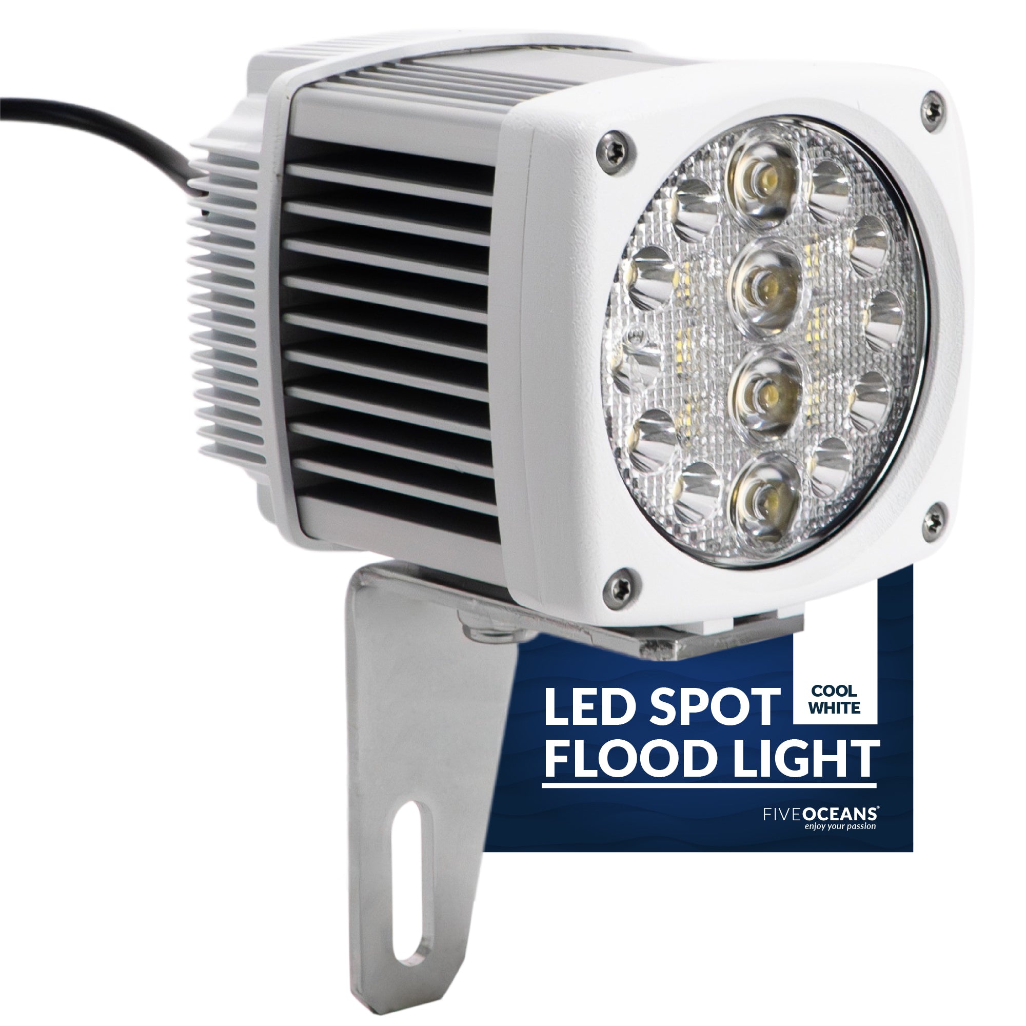 Spreader LED Flood Spotlight, 2300 Lumens, Cool White - FO3894 - Five Oceans