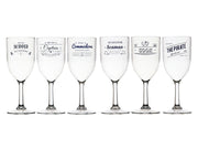 Unbreakable Wine Glass Crew Set - FO4075 - Five Oceans