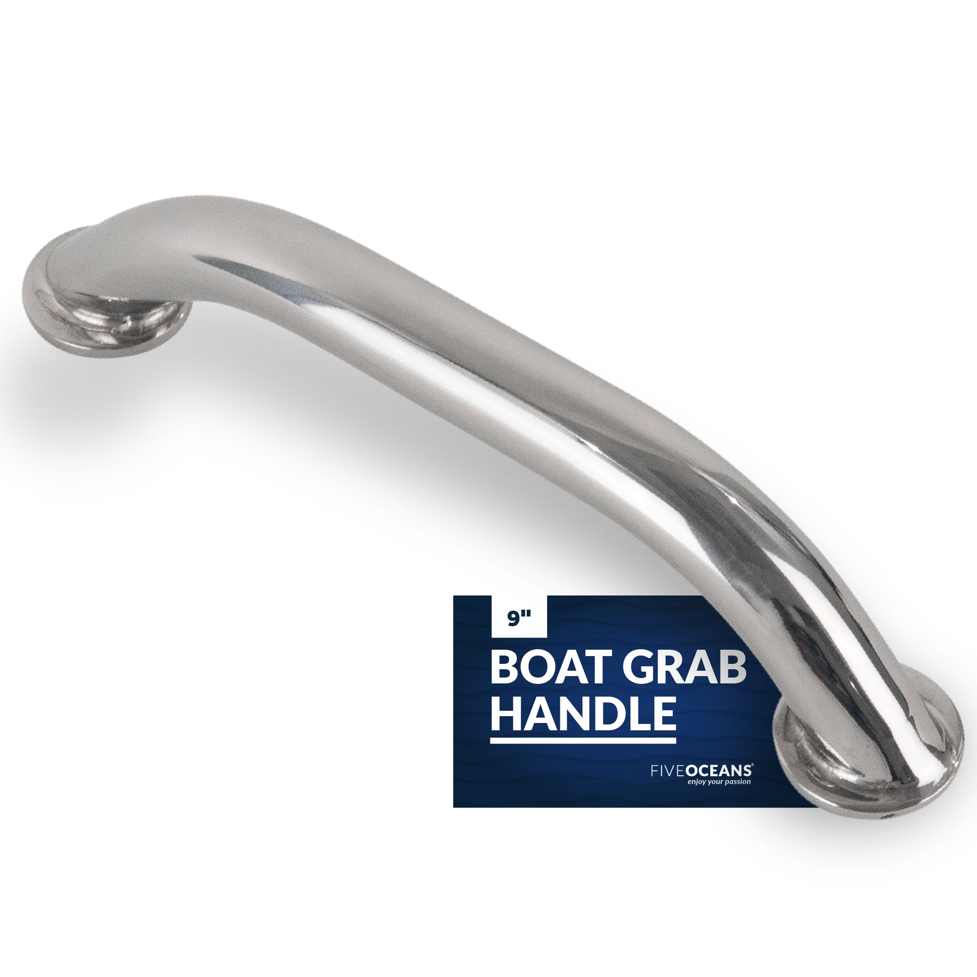 Boat Grab Handle, 9" Stainless Steel - FO577