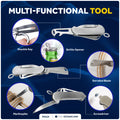 Sailor's Serrated Blade Rigging Knife, AISI316 Stainless Steel - FO124 - Five Oceans