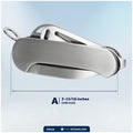 Sailor's Serrated Blade Rigging Knife, AISI316 Stainless Steel - FO124 - Five Oceans