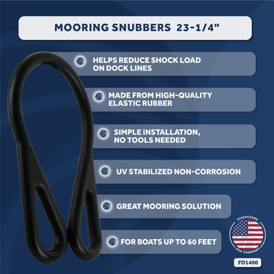 Mooring Snubbers, 23-1/4" - FO1400 - Five Oceans