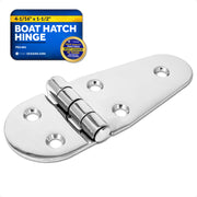 Boat Hatch Hinges 4-1/16" x 1-1/2", 316 Stainless Steel - FO1401 - Five Oceans