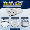 Hatch Hinge 4-1/16" x 1-1/2", AISI 316 Stainless Steel - FO1401 - Five Oceans