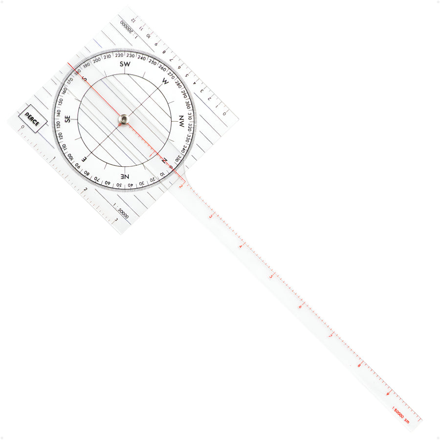 One-Arm Protractor for Navigations Charts - FO1415 - Five Oceans
