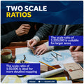 One-Arm Protractor for Navigations Charts - FO1415 - Five Oceans