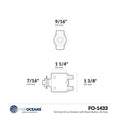 20 Amp Push-Button Reset Circuit Breaker 125-250V AC / 50V DC, 2-Pack - FO1433-M2 - Five Oceans