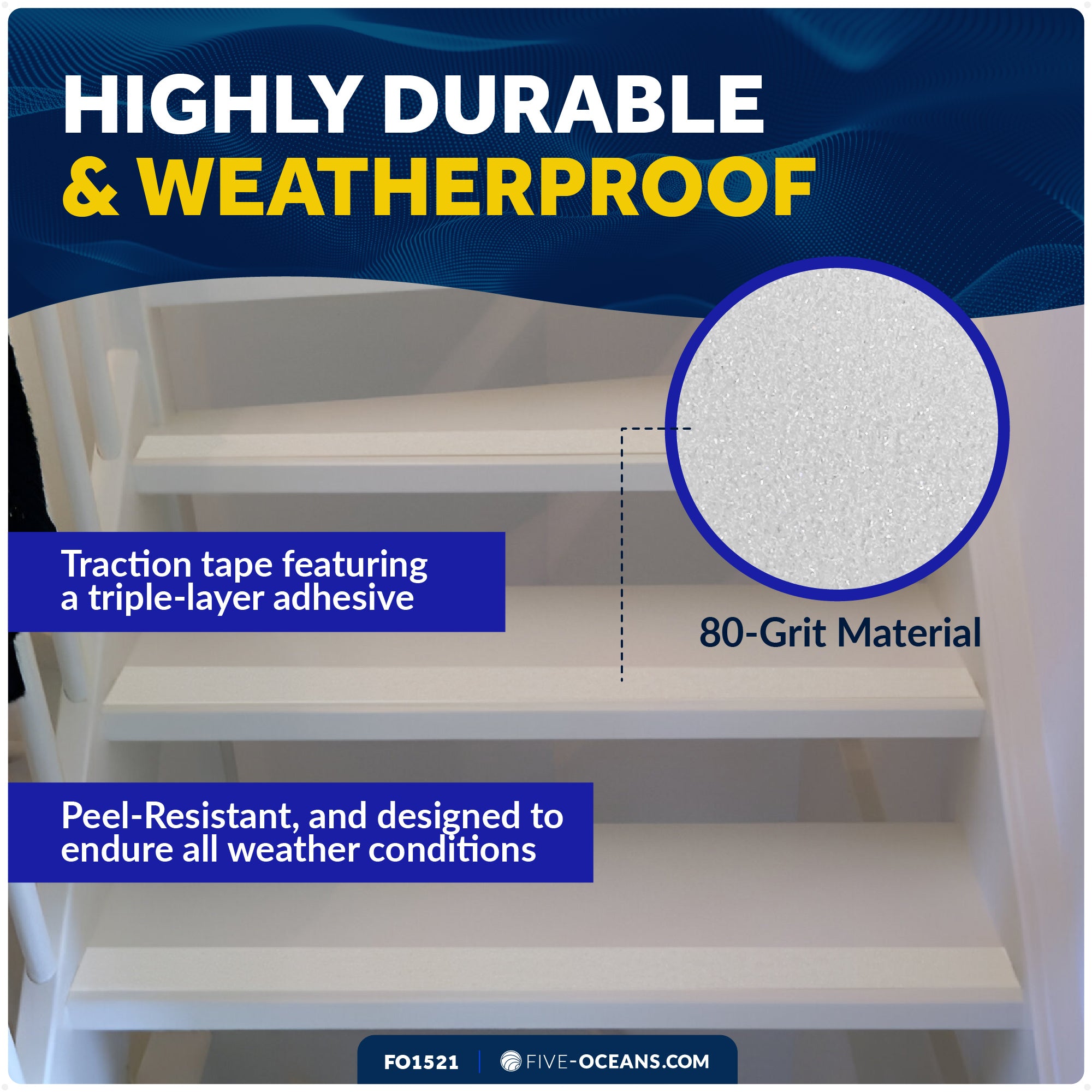 Heavy Duty Anti Slip Tape, 2" x 24' - FO1521