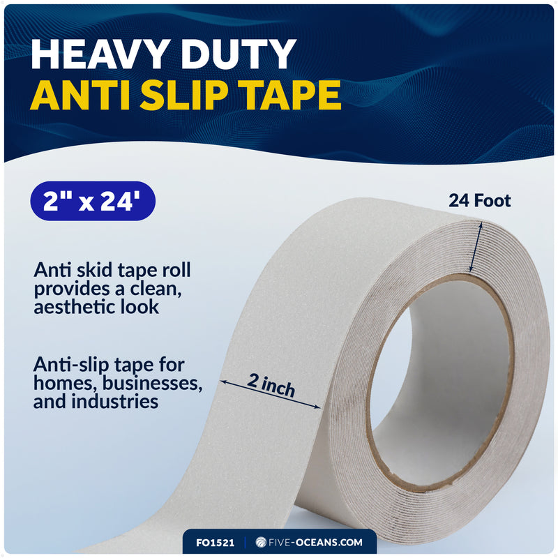 2" x 24' Heavy Duty Anti Slip Tape - FO1521 - Five Oceans