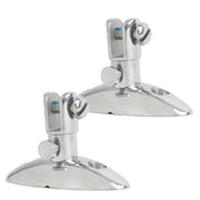 Bimini Quick Release Swivel Deck Hinge, Stainless Steel 2-Pack - FO1529-M2 - Five Oceans