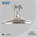 Bimini Quick Release Swivel Deck Hinge, Stainless Steel 2-Pack - FO1529-M2 - Five Oceans