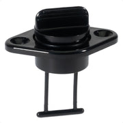 Garboard Boat Drain Plug For 1" Transom Hole, Black Nylon - FO1569