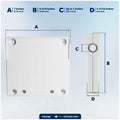Outboard Motor Rail-Mount Bracket, Fits Motors Up to 80 Lb - FO1586 - Five Oceans