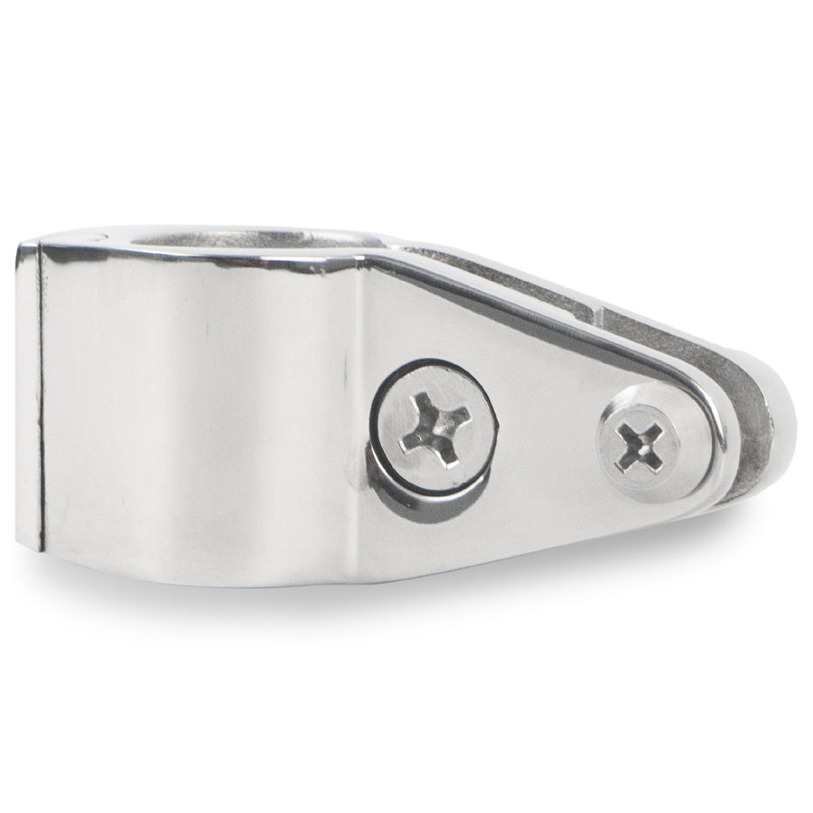 Bimini Top Hardware 7/8" Hinged Jaw Slide, AISI316 Stainless Steel - FO1632 - Five Oceans
