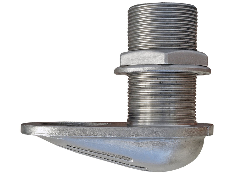 1-1/2" I.D. Threaded Thru-Hull Fitting Intake Strainer, AISI316 Stainless Steel - FO1646 - Five Oceans