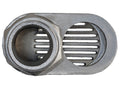 1-1/2" I.D. Threaded Thru-Hull Fitting Intake Strainer, AISI316 Stainless Steel - FO1646 - Five Oceans