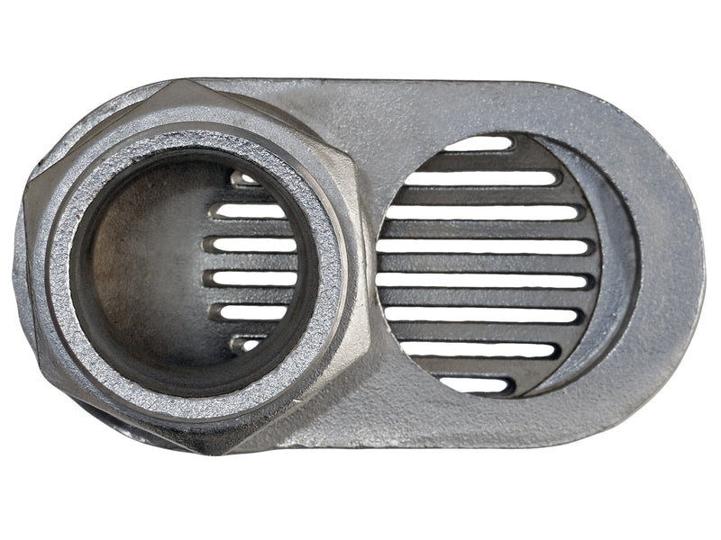 1-1/2" I.D. Threaded Thru-Hull Fitting Intake Strainer, AISI316 Stainless Steel - FO1646 - Five Oceans