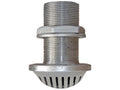1-1/2" I.D. Threaded Thru-Hull Fitting Intake Strainer, AISI316 Stainless Steel - FO1646 - Five Oceans