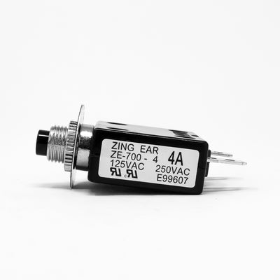 5 Amp Push-Button Reset Circuit Breaker 125-250V AC / 50V DC - FO1678 - Five Oceans
