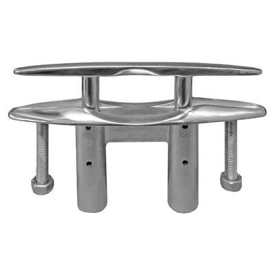 6" E-Z Push-Up Dock Cleat, AISI316 Stainless Steel - FO1771 - Five Oceans