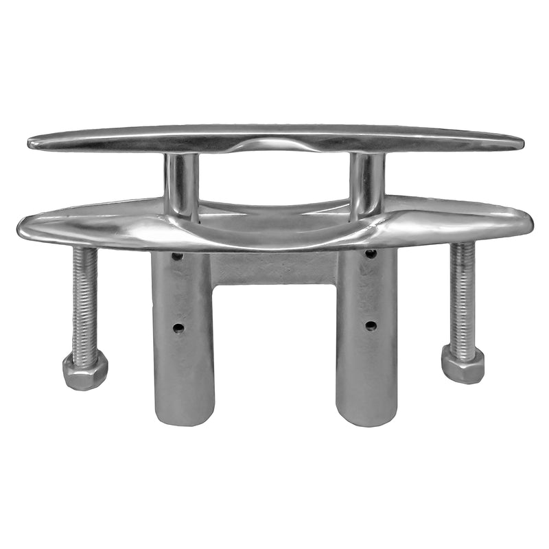 6" E-Z Push-Up Dock Cleat, AISI316 Stainless Steel - FO1771 - Five Oceans