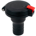 Gas Deck Fill, 1-1/2" I.D. Hose, Black - FO1797 - Five Oceans