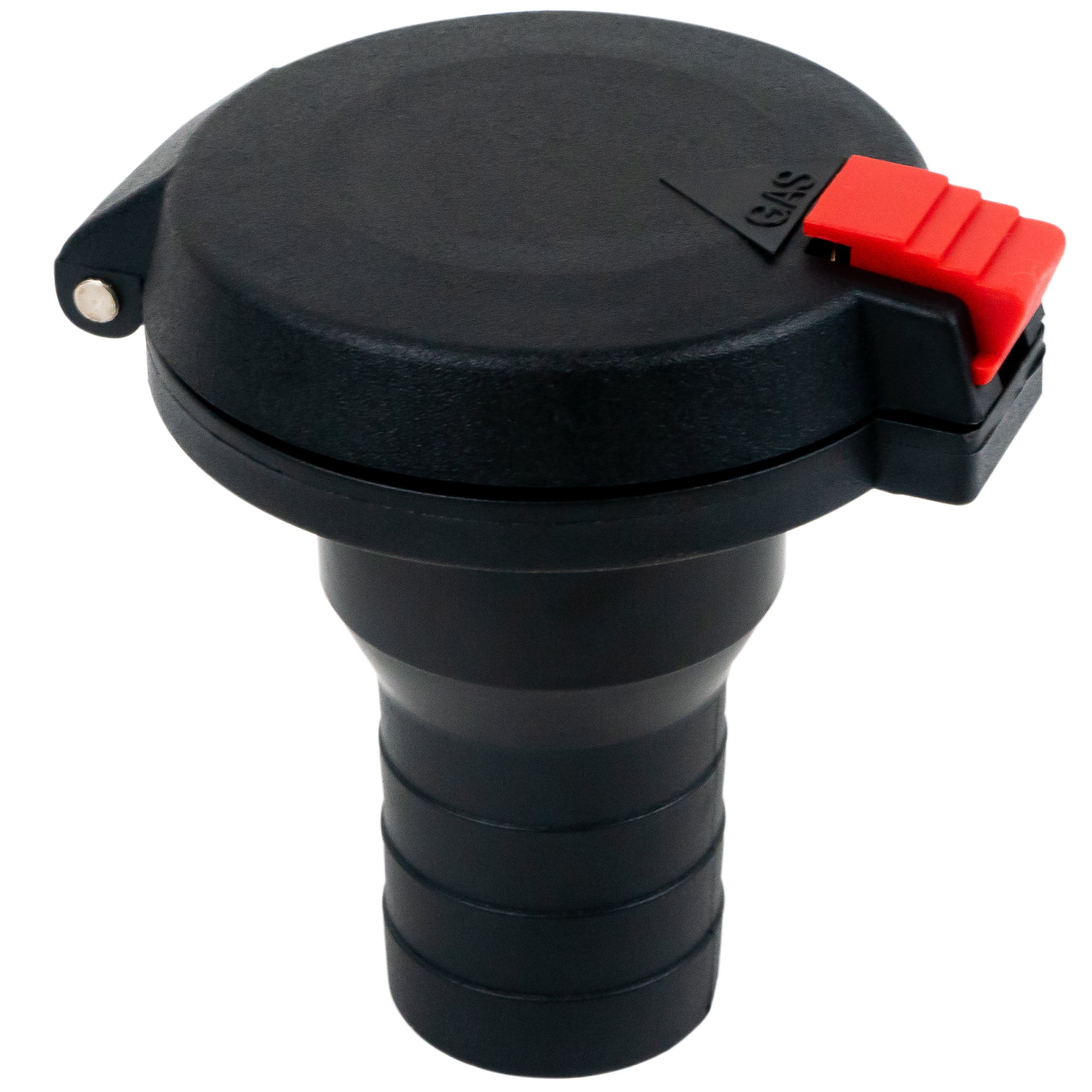 Gas Deck Fill, 1-1/2" I.D. Hose, Black - FO1797 - Five Oceans